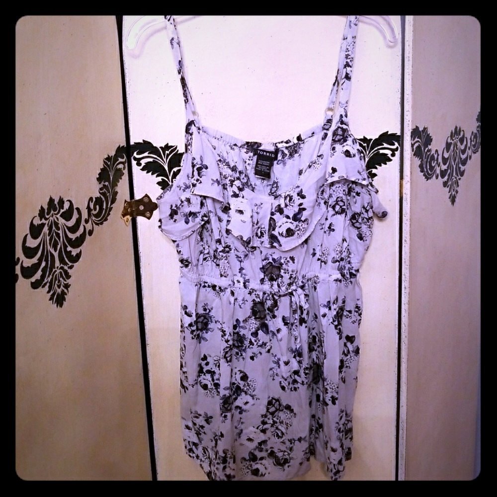 Floral tank top